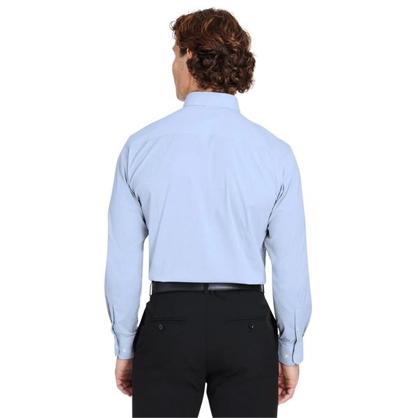 Devon & Jones CrownLux Performance® Men's Microstripe Shirt - Devon & Jones CrownLux Performance® Men's Microstripe Shirt - Image 2 of 17