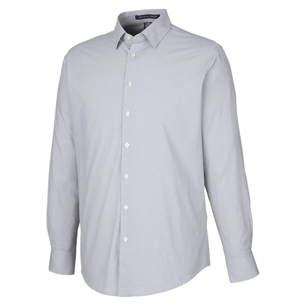 Devon & Jones CrownLux Performance® Men's Microstripe Shirt - Devon & Jones CrownLux Performance® Men's Microstripe Shirt - Image 11 of 17