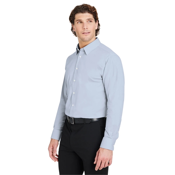 Devon & Jones CrownLux Performance® Men's Microstripe Shirt - Devon & Jones CrownLux Performance® Men's Microstripe Shirt - Image 13 of 17