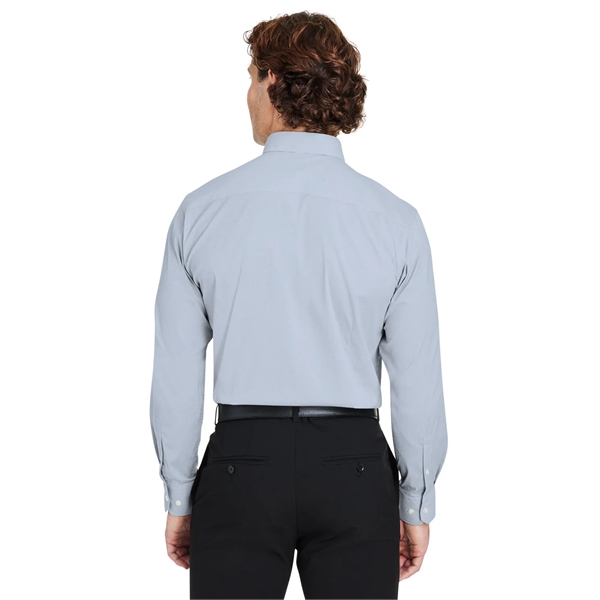 Devon & Jones CrownLux Performance® Men's Microstripe Shirt - Devon & Jones CrownLux Performance® Men's Microstripe Shirt - Image 14 of 17
