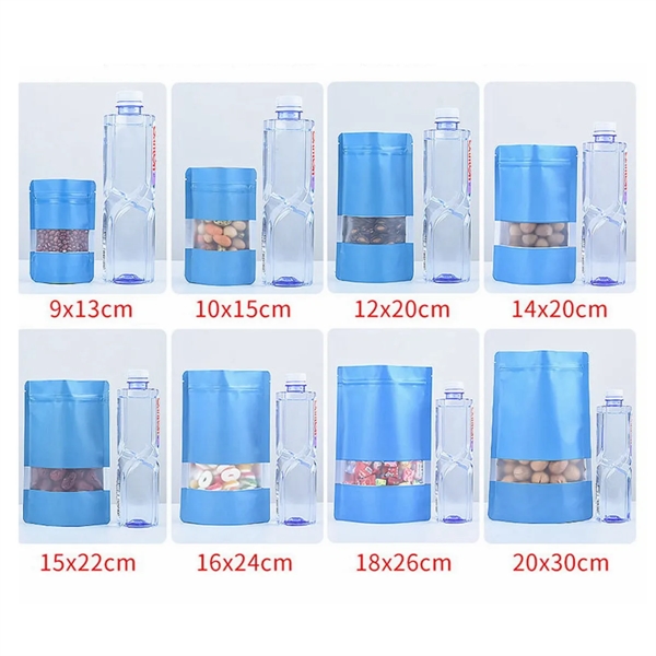 Stand Up Pouch Bag Zip Lock Storage With Window - Stand Up Pouch Bag Zip Lock Storage With Window - Image 2 of 4