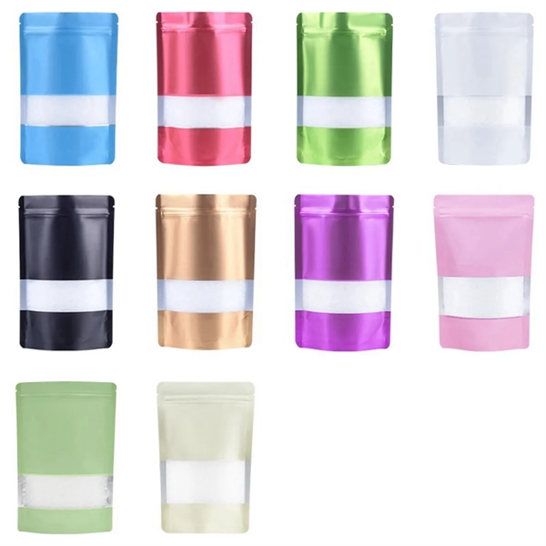 Stand Up Pouch Bag Zip Lock Storage With Window - Stand Up Pouch Bag Zip Lock Storage With Window - Image 3 of 4