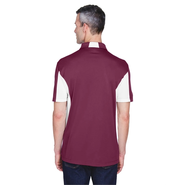 Harriton Men's Side Blocked Micro-Pique Polo - Harriton Men's Side Blocked Micro-Pique Polo - Image 3 of 8