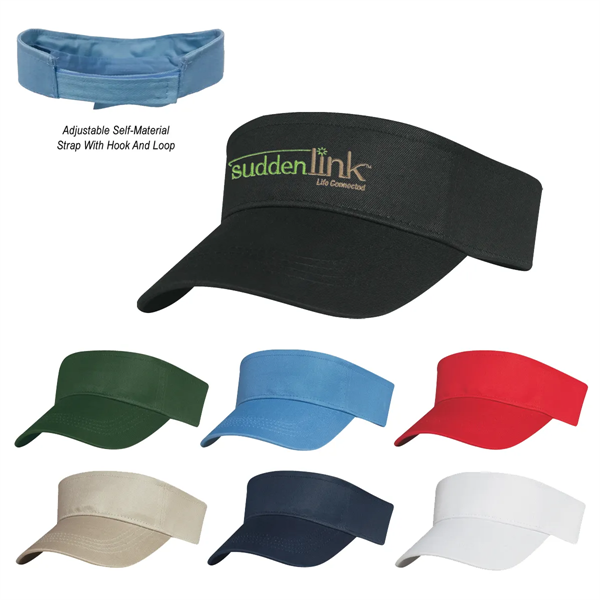 Cotton Twill Visor - Cotton Twill Visor - Image 0 of 31