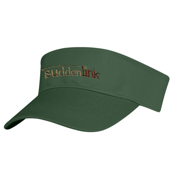 Cotton Twill Visor - Cotton Twill Visor - Image 24 of 31