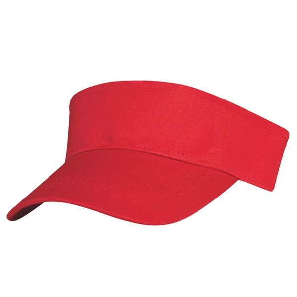 Cotton Twill Visor - Cotton Twill Visor - Image 7 of 31