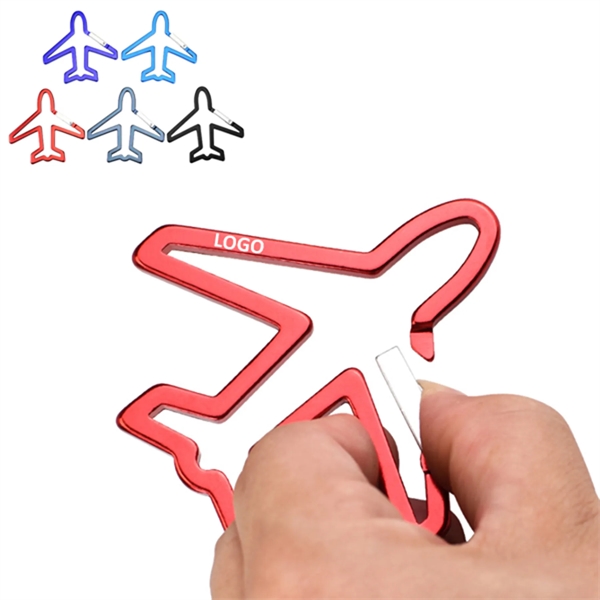 Aircraft Carabiner, Airplane Shaped Carabiner - Aircraft Carabiner, Airplane Shaped Carabiner - Image 1 of 1