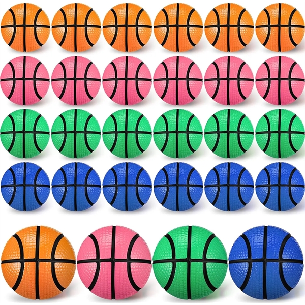 4 Inch PVC Inflatable Basketball for Kids - 4 Inch PVC Inflatable Basketball for Kids - Image 2 of 2