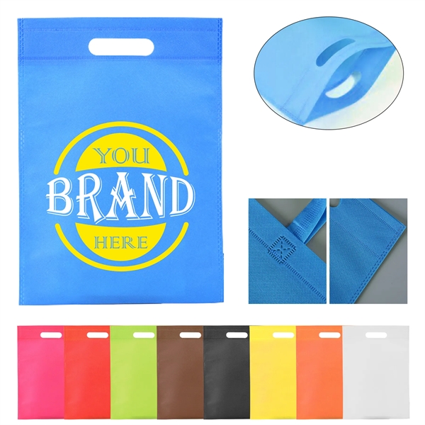 9.84 X 11.81 Inch Die Cut Handle Non-Woven Bag - 9.84 X 11.81 Inch Die Cut Handle Non-Woven Bag - Image 0 of 9