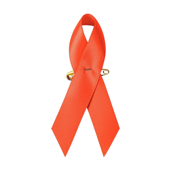 Versatile Satin Awareness Ribbon Pins for Various Causes - Versatile Satin Awareness Ribbon Pins for Various Causes - Image 5 of 18