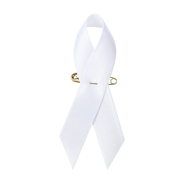 Versatile Satin Awareness Ribbon Pins for Various Causes - Versatile Satin Awareness Ribbon Pins for Various Causes - Image 6 of 18