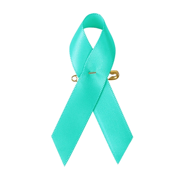 Versatile Satin Awareness Ribbon Pins for Various Causes - Versatile Satin Awareness Ribbon Pins for Various Causes - Image 7 of 18