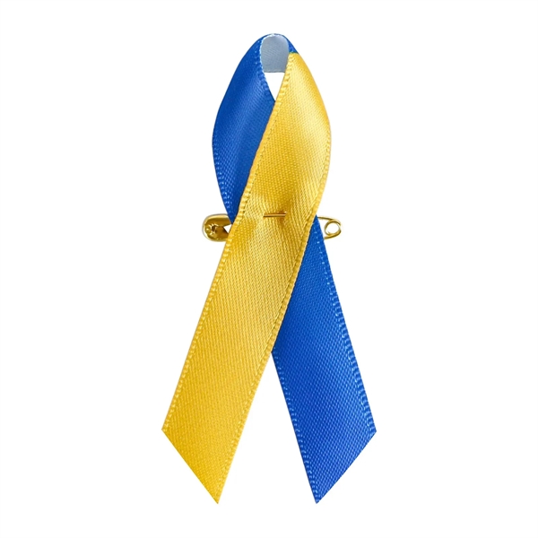 Versatile Satin Awareness Ribbon Pins for Various Causes - Versatile Satin Awareness Ribbon Pins for Various Causes - Image 11 of 18