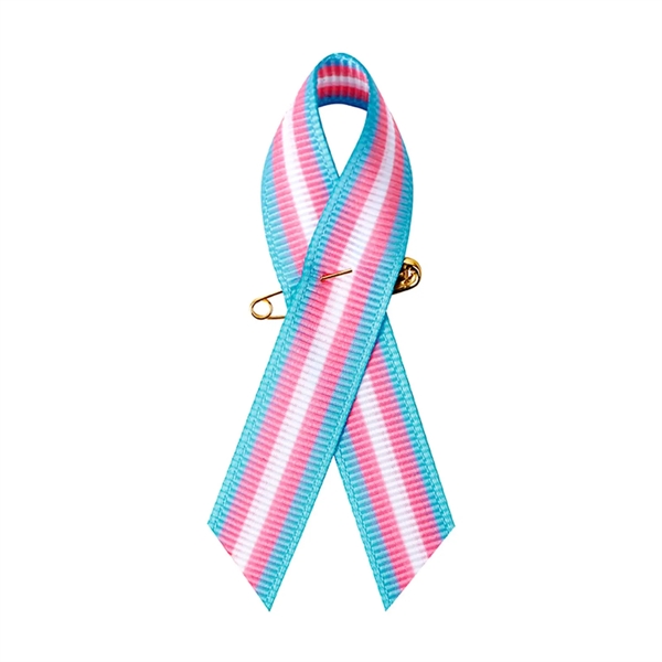 Versatile Satin Awareness Ribbon Pins for Various Causes - Versatile Satin Awareness Ribbon Pins for Various Causes - Image 13 of 18