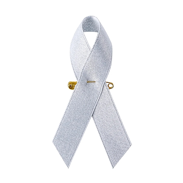 Versatile Satin Awareness Ribbon Pins for Various Causes - Versatile Satin Awareness Ribbon Pins for Various Causes - Image 16 of 18