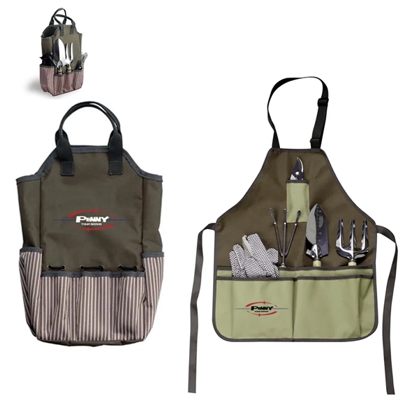 Oxford Cloth Gardening Aprons Work Tool Bag with Pockets - Oxford Cloth Gardening Aprons Work Tool Bag with Pockets - Image 0 of 4
