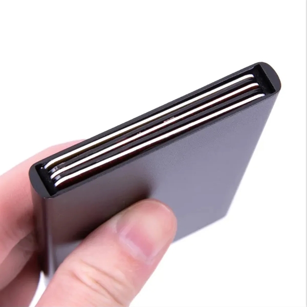 Aluminum Rfid Credit Card Holder - Aluminum Rfid Credit Card Holder - Image 3 of 3