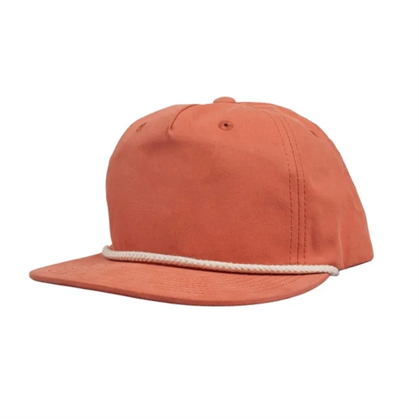 Emblem 4600 5-panel Soft Structured Grandpa Hat - Emblem 4600 5-panel Soft Structured Grandpa Hat - Image 1 of 9