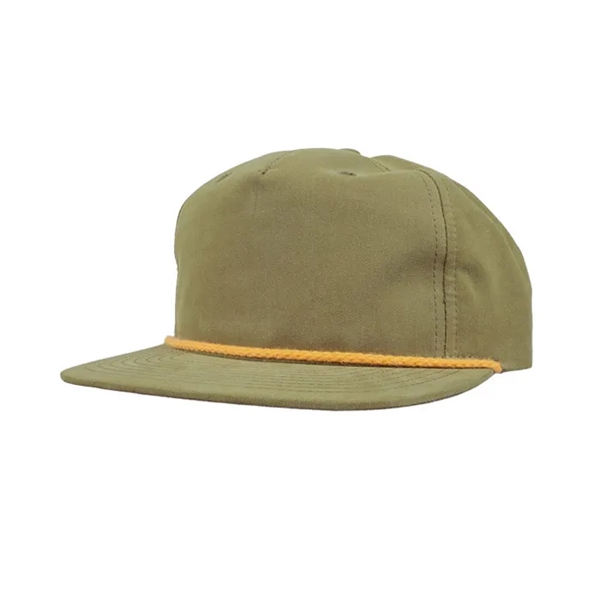 Emblem 4600 5-panel Soft Structured Grandpa Hat - Emblem 4600 5-panel Soft Structured Grandpa Hat - Image 8 of 9