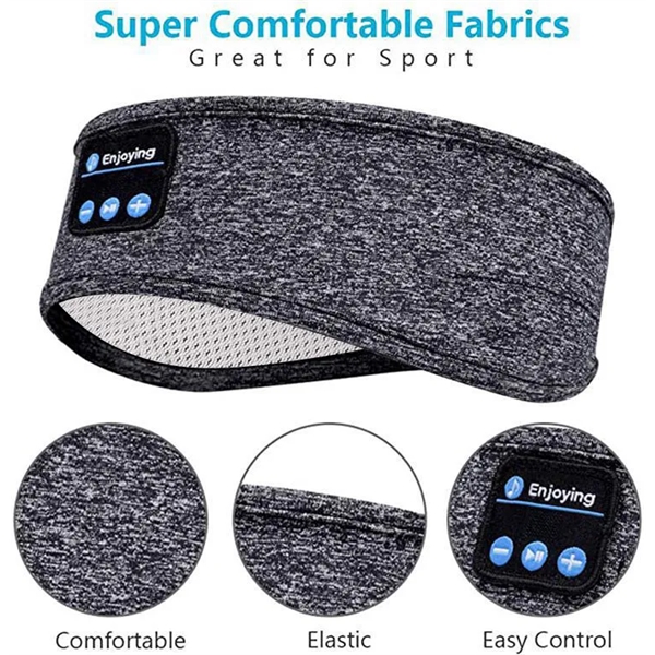 Bluetooth Sports Headband Headphones - Bluetooth Sports Headband Headphones - Image 2 of 3