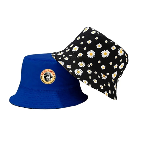 Sublimated Recycled RPET Reversible Bucket Hat - Sublimated Recycled RPET Reversible Bucket Hat - Image 0 of 30