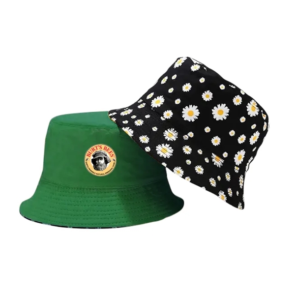 Sublimated Recycled RPET Reversible Bucket Hat - Sublimated Recycled RPET Reversible Bucket Hat - Image 5 of 30