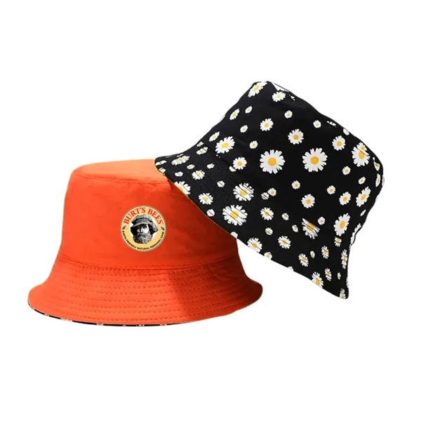 Sublimated Recycled RPET Reversible Bucket Hat - Sublimated Recycled RPET Reversible Bucket Hat - Image 9 of 30