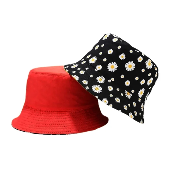 Sublimated Recycled RPET Reversible Bucket Hat - Sublimated Recycled RPET Reversible Bucket Hat - Image 16 of 30