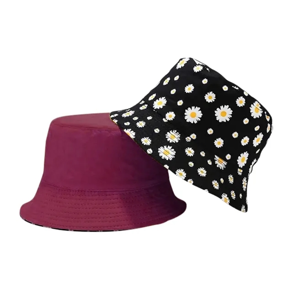 Sublimated Recycled RPET Reversible Bucket Hat - Sublimated Recycled RPET Reversible Bucket Hat - Image 22 of 30