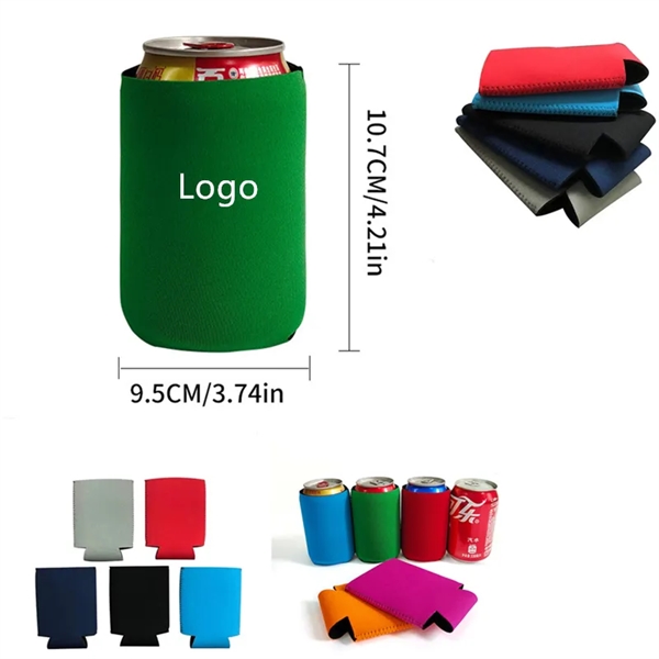 Collapsible Insulated 12oz Beer Can Cooler Sleeve - Collapsible Insulated 12oz Beer Can Cooler Sleeve - Image 0 of 5