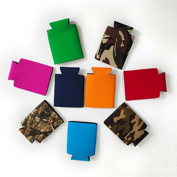 Collapsible Insulated 12oz Beer Can Cooler Sleeve - Collapsible Insulated 12oz Beer Can Cooler Sleeve - Image 2 of 5