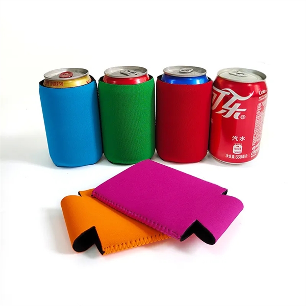 Collapsible Insulated 12oz Beer Can Cooler Sleeve - Collapsible Insulated 12oz Beer Can Cooler Sleeve - Image 3 of 5