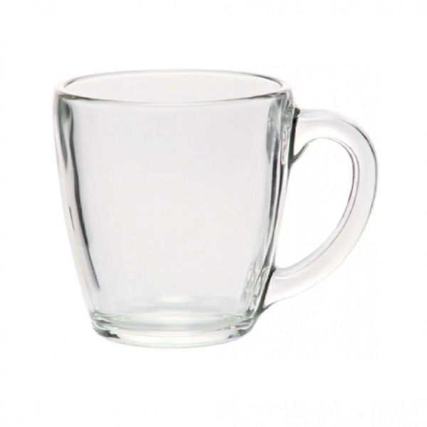 Clear Elegant Tapered Glass Mug, 15.5 oz. - Clear Elegant Tapered Glass Mug, 15.5 oz. - Image 1 of 1