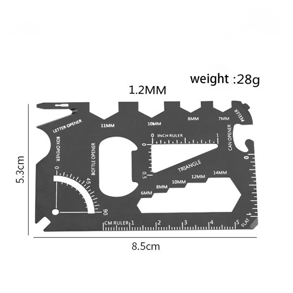 Wallet Card Multi Tool - Wallet Card Multi Tool - Image 1 of 3
