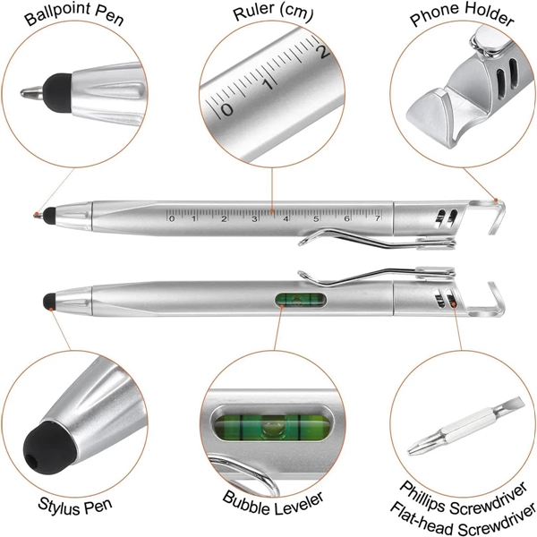 5 in1 Multitool Tech Pen - 5 in1 Multitool Tech Pen - Image 3 of 3