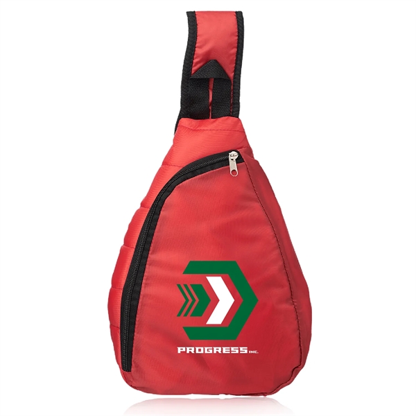 Economic Sling Backpacks (Full Color) - Economic Sling Backpacks (Full Color) - Image 0 of 5