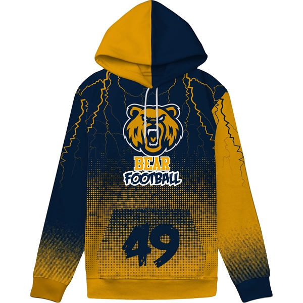 Sublimated Pullover Hoodie - Sublimated Pullover Hoodie - Image 7 of 16