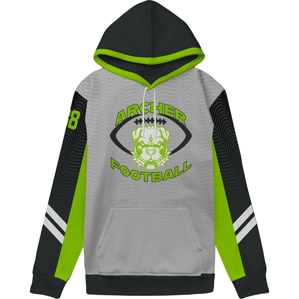 Sublimated Pullover Hoodie - Sublimated Pullover Hoodie - Image 8 of 16