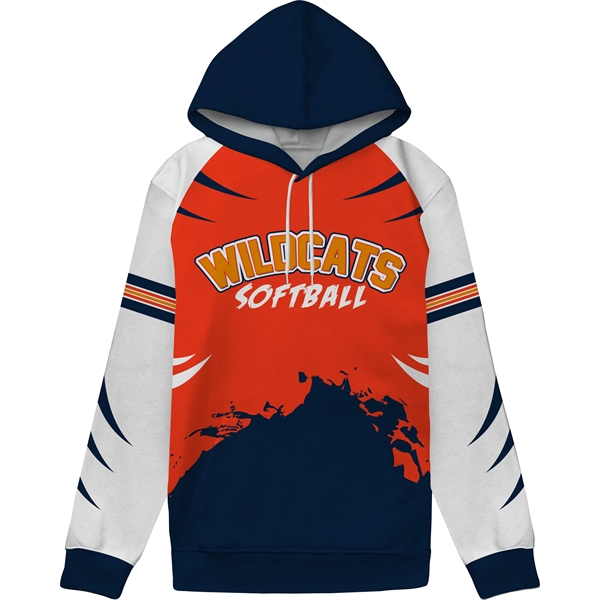 Sublimated Pullover Hoodie - Sublimated Pullover Hoodie - Image 12 of 16