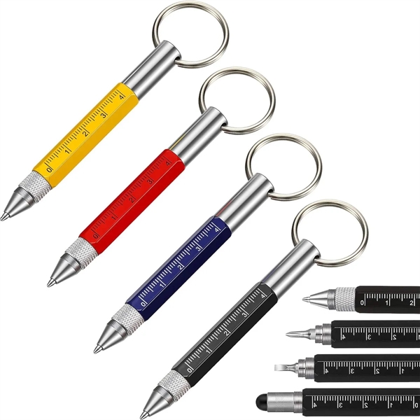 6 In 1 Multitool Tech Tool Pen - 6 In 1 Multitool Tech Tool Pen - Image 1 of 4