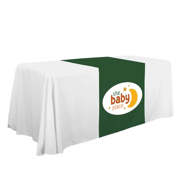 28"  LazerLine Table Runner Full-Color Front Only - 28"  LazerLine Table Runner Full-Color Front Only - Image 12 of 28