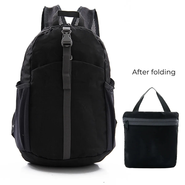 Ultra Lightweight Packable Backpack Daypack Foldable - Ultra Lightweight Packable Backpack Daypack Foldable - Image 2 of 5