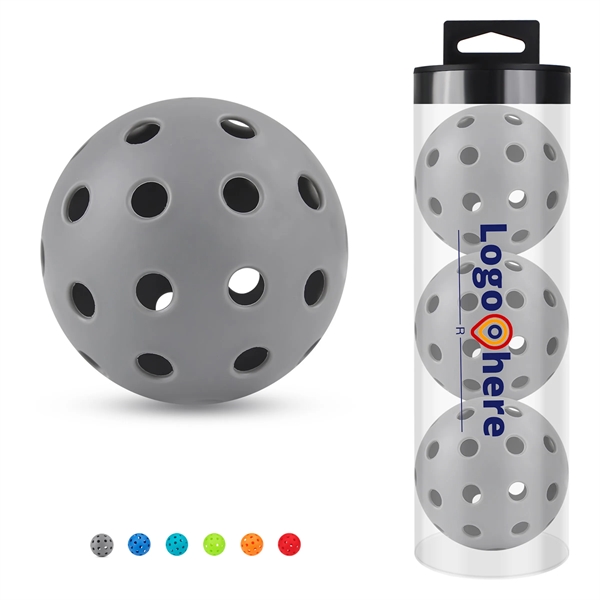 40 Hole Outdoor Pickleball Balls - 40 Hole Outdoor Pickleball Balls - Image 0 of 2
