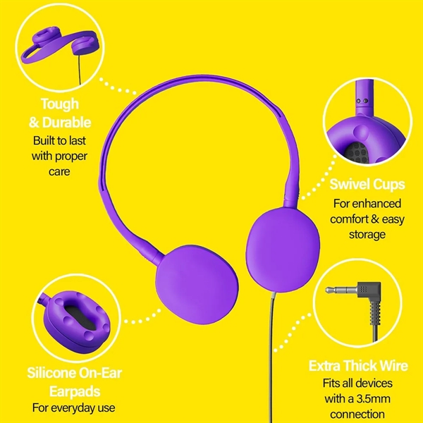 Wholesale Bulk Headphones For School - Wholesale Bulk Headphones For School - Image 2 of 4