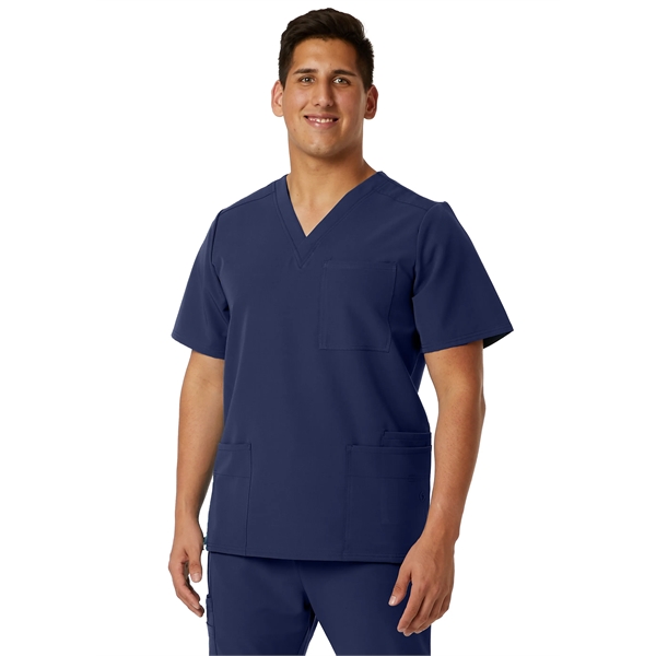 Spectrum's Mens WYND  Multi-Pocket Scrub Top - Spectrum's Mens WYND  Multi-Pocket Scrub Top - Image 2 of 5