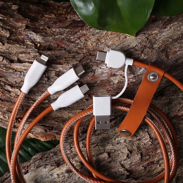 TerraTone™ 3-In-1 Charging Cable - TerraTone™ 3-In-1 Charging Cable - Image 2 of 4