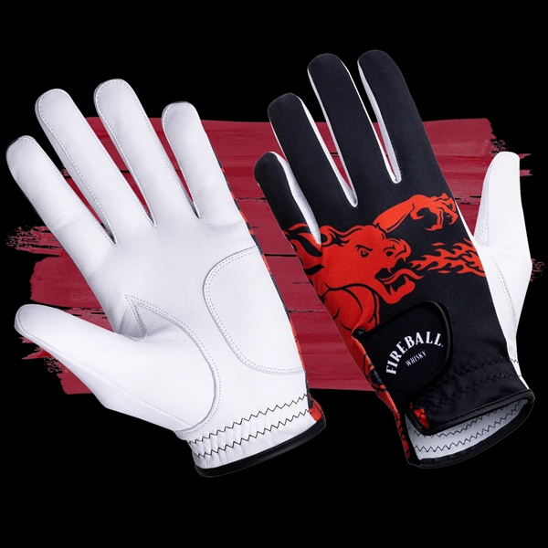 Sublimated Golf Gloves w/ Cabretta Leather Palm (Free Setup) - Sublimated Golf Gloves w/ Cabretta Leather Palm (Free Setup) - Image 8 of 20