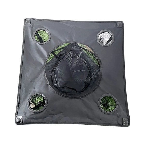 Folding Barbecue Ice Bucket Table - Folding Barbecue Ice Bucket Table - Image 4 of 6