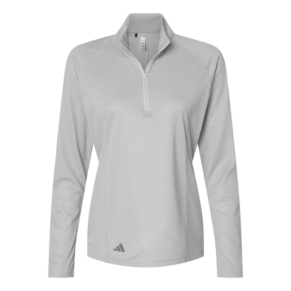 Adidas Women's Space Dyed Quarter-Zip Pullover - Adidas Women's Space Dyed Quarter-Zip Pullover - Image 5 of 6