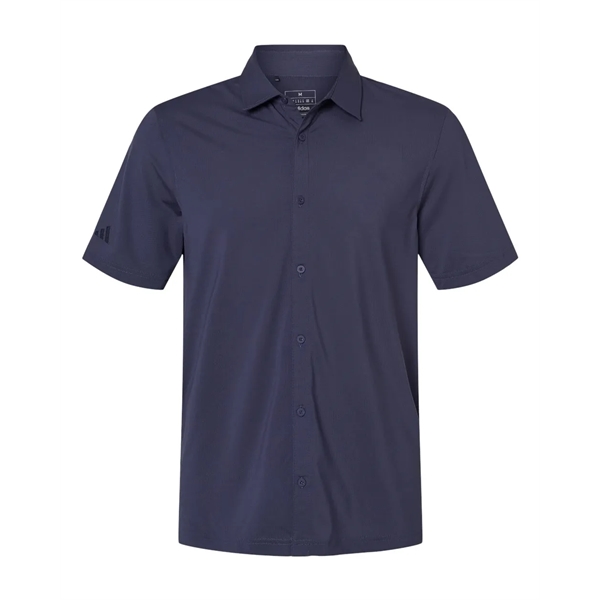 Adidas Button Down Short Sleeve Shirt - Adidas Button Down Short Sleeve Shirt - Image 5 of 8